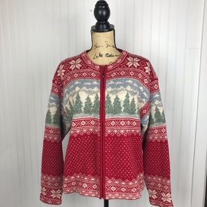 Icelandic Nordic Cardigan Sweater